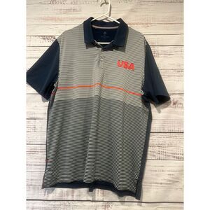 Adidas USA Polo‎ Shirt Activewear Size XL